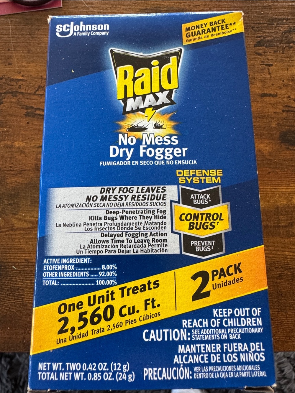 Raid Max No Mess Dry Fogger 2-Pack - hard to find